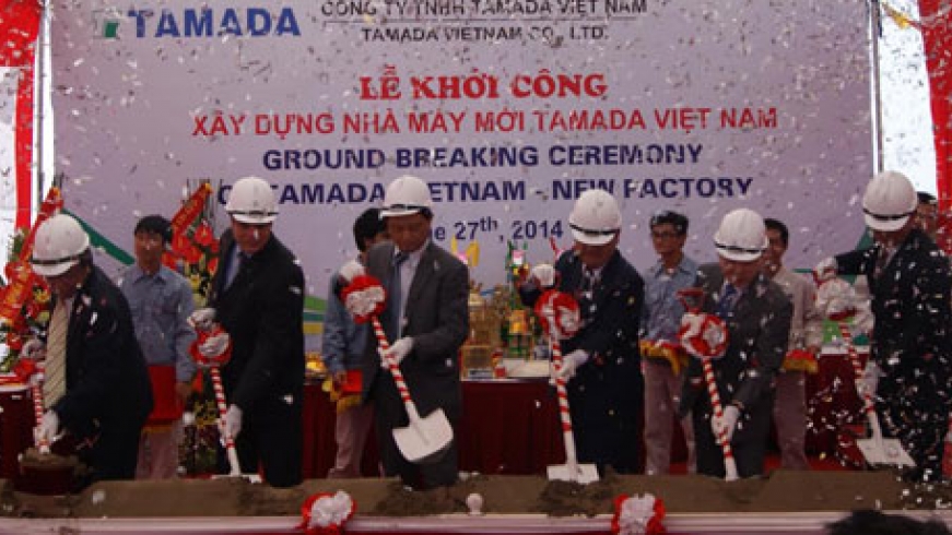 Tamada starts construction on new facility in Haiphong 