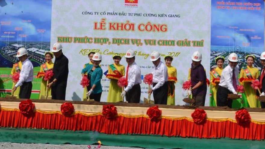 Construction begins at big service-entertainment complex in Kien Giang