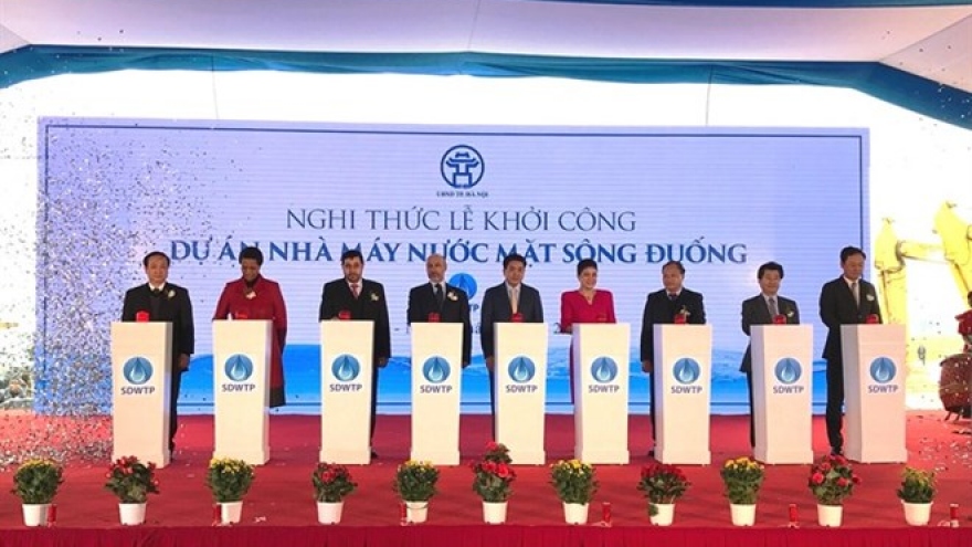 Work starts on Hanoi water plant