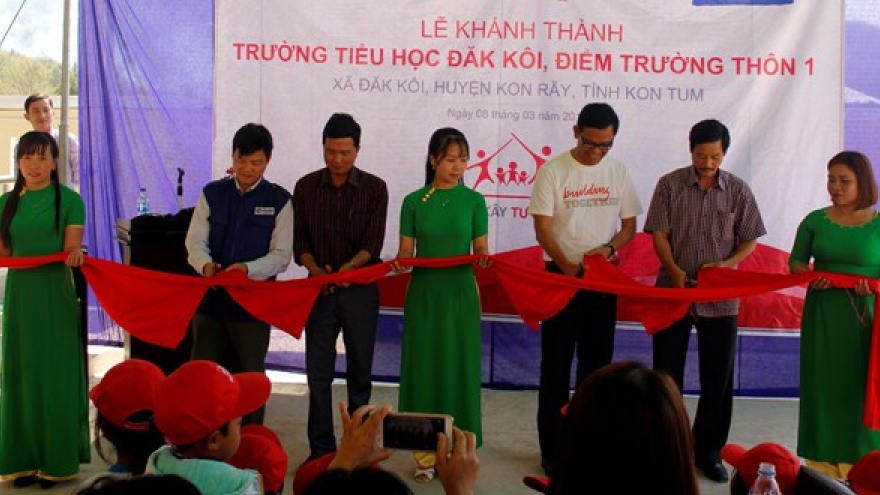 School for poor students inaugurated in Kon Tum