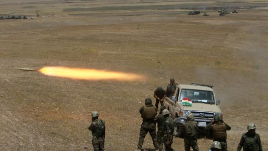 Kurdish forces launch fresh thrust to retake Mosul from Islamic State