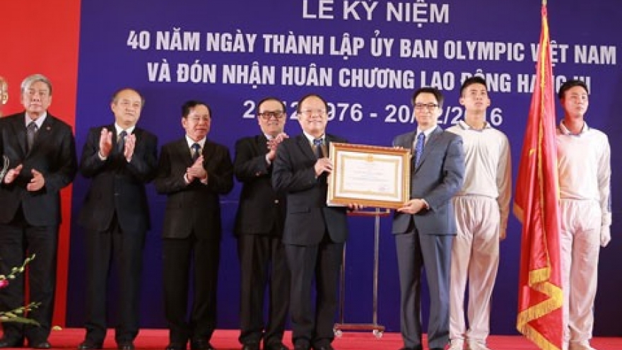 Vietnam Olympic Committee awarded Labour Order