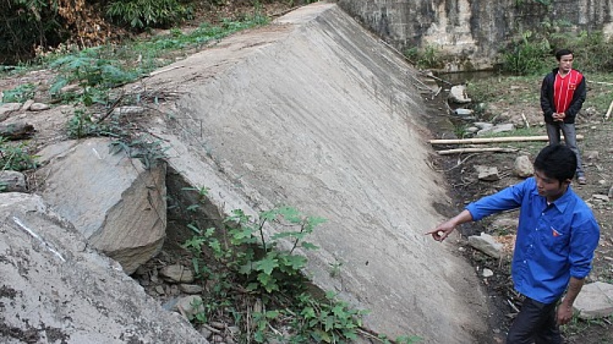 Dozens of irrigation systems operating ineffectively in north-central Vietnam