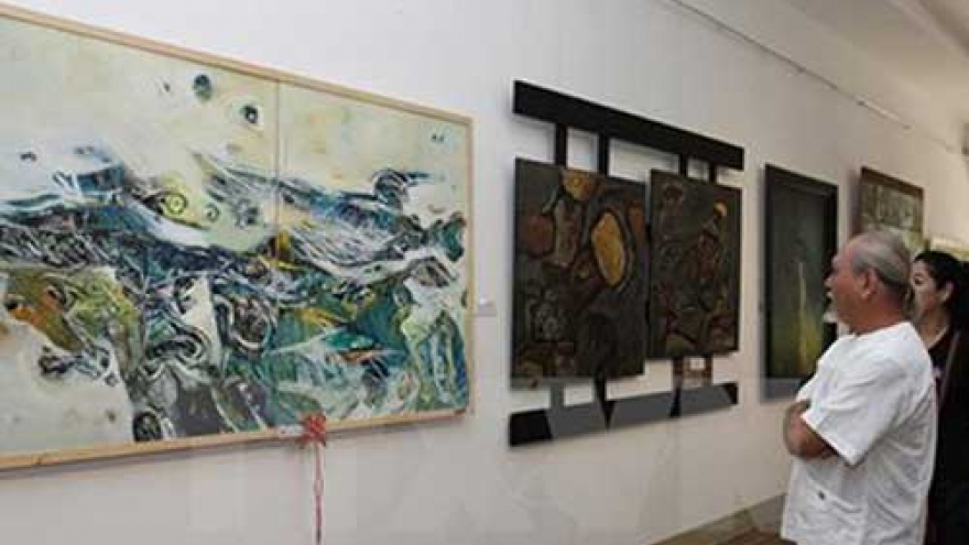 First Vietnam-RoK lacquer painting exhibition opened in Hanoi