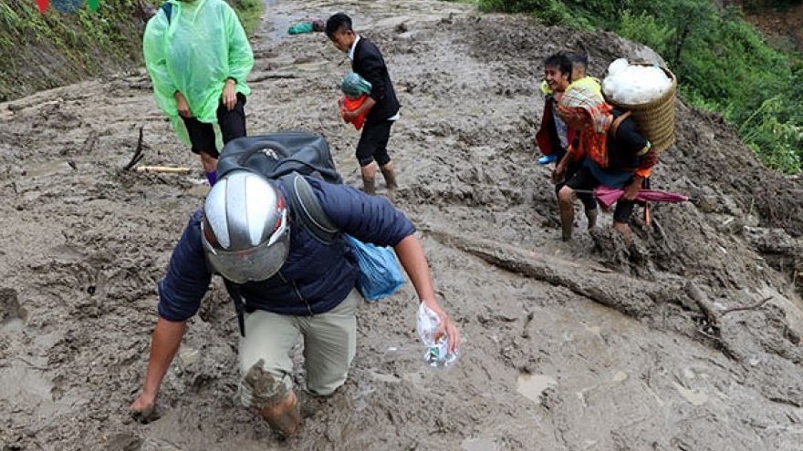 Many communes in Lai Chau isolated by recent floods