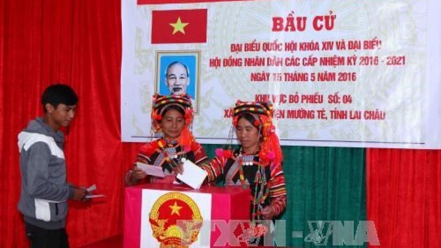 Early elections held in border communes in Lai Chau