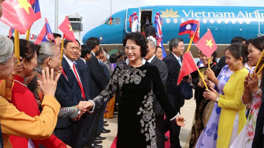 National Assembly leader begins Laos visit