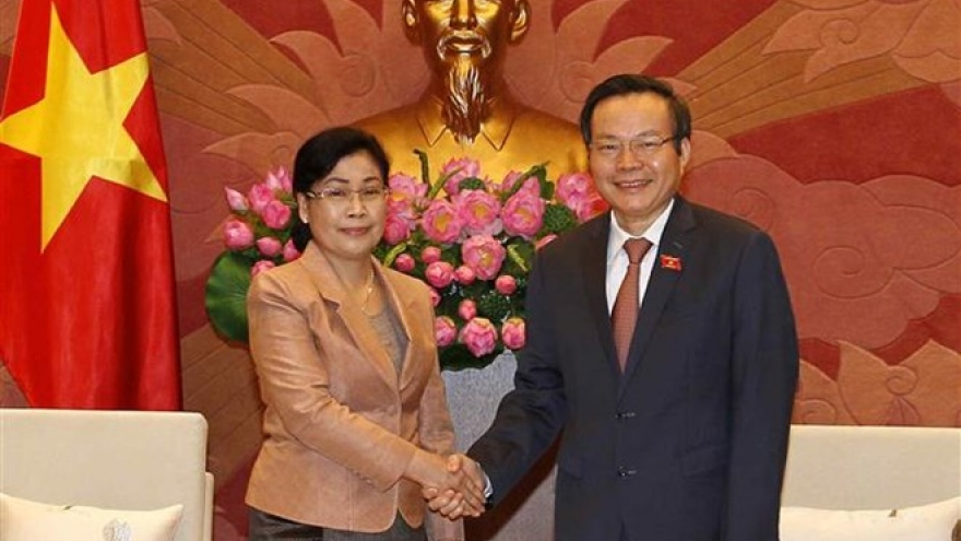 NA Vice Chairman hosts Laos State Audit chief