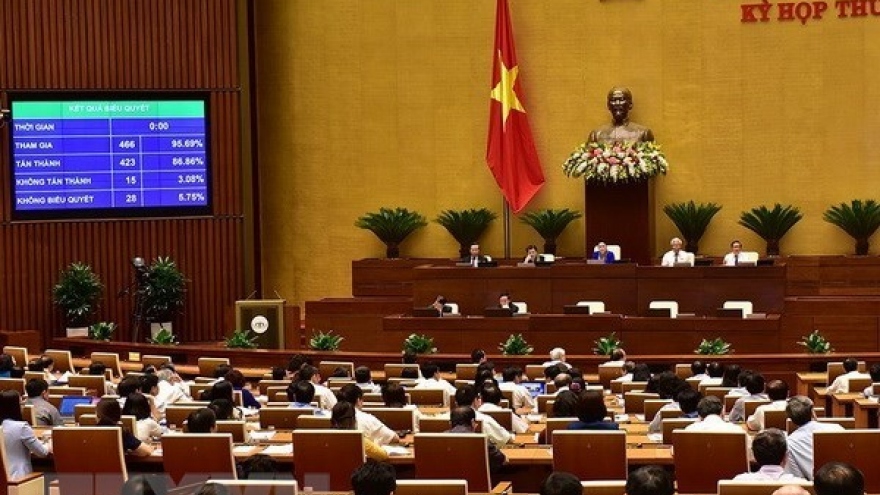 NA adopts two resolutions, three bills