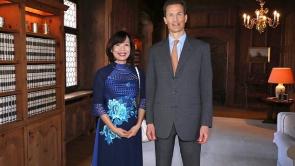 Hereditary Prince of Liechtenstein applauds Vietnam’s increasing role