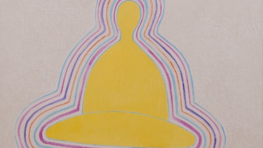 Minimalist artist exhibits Zen-influenced paintings