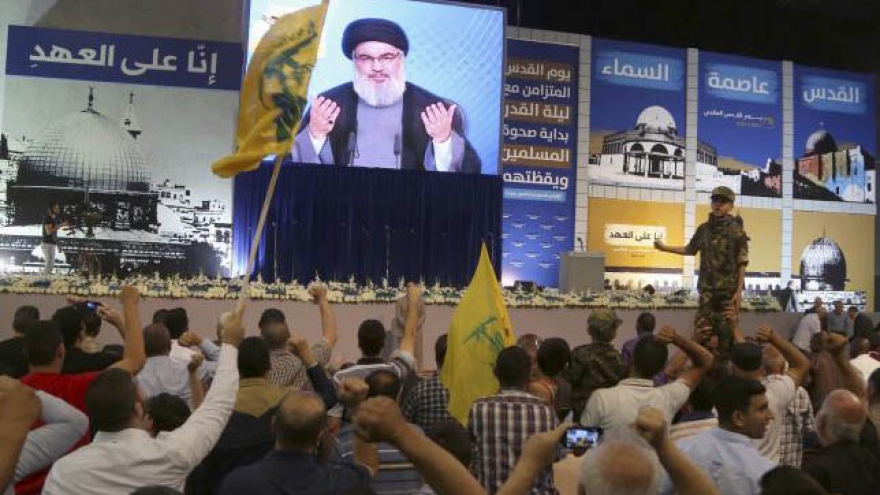 Lebanon's Hezbollah leader says Iran will not abandon support after nuclear deal