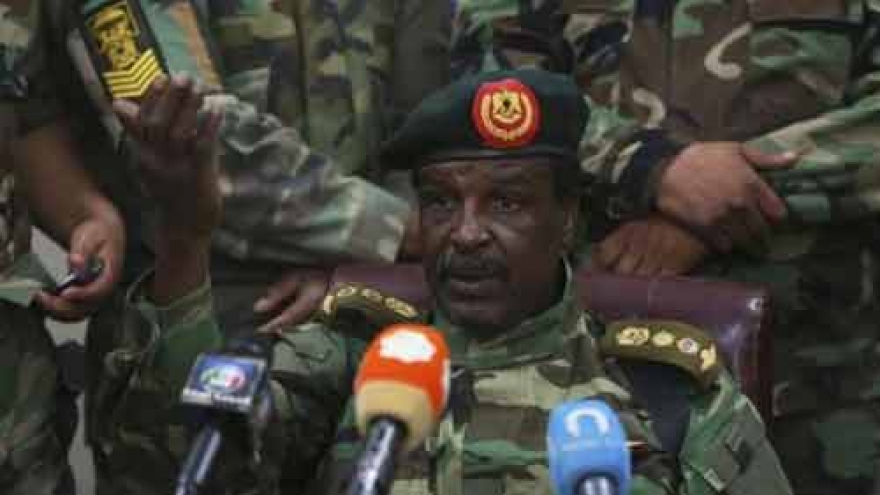 
        Libyan forces battle Islamic State in Sabratha, three killed
                              