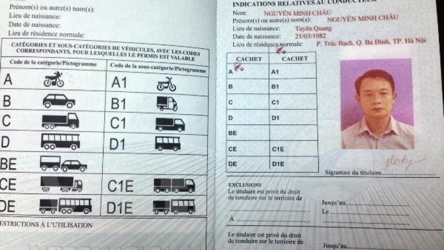 Hanoi begins issuing int’l driving licences