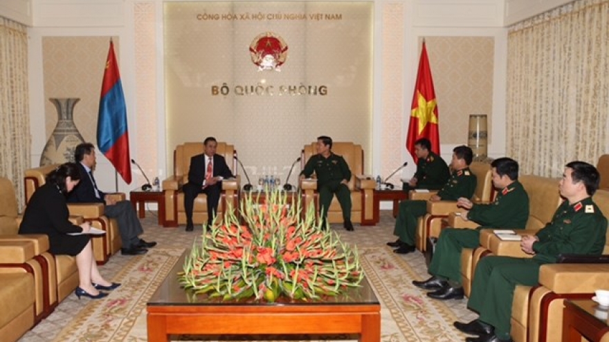 Vietnam, Mongolia Boost Defence Ties | VOV.VN