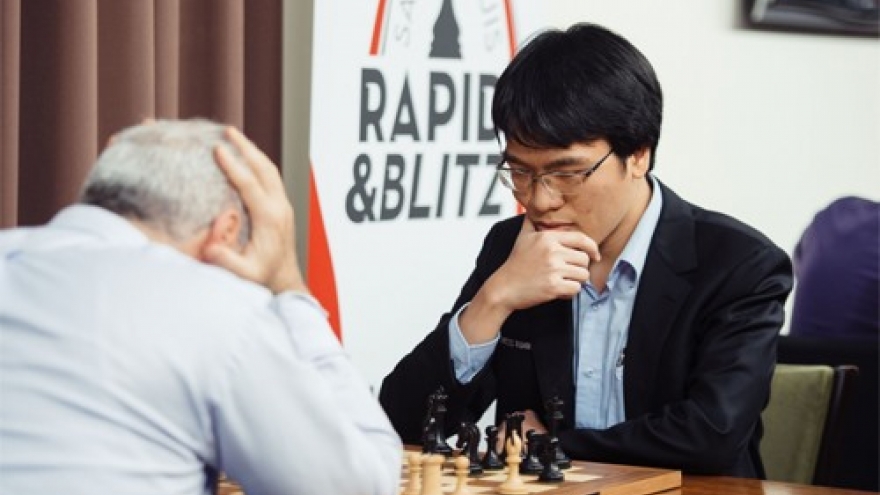 Liem loses to former world chess champion