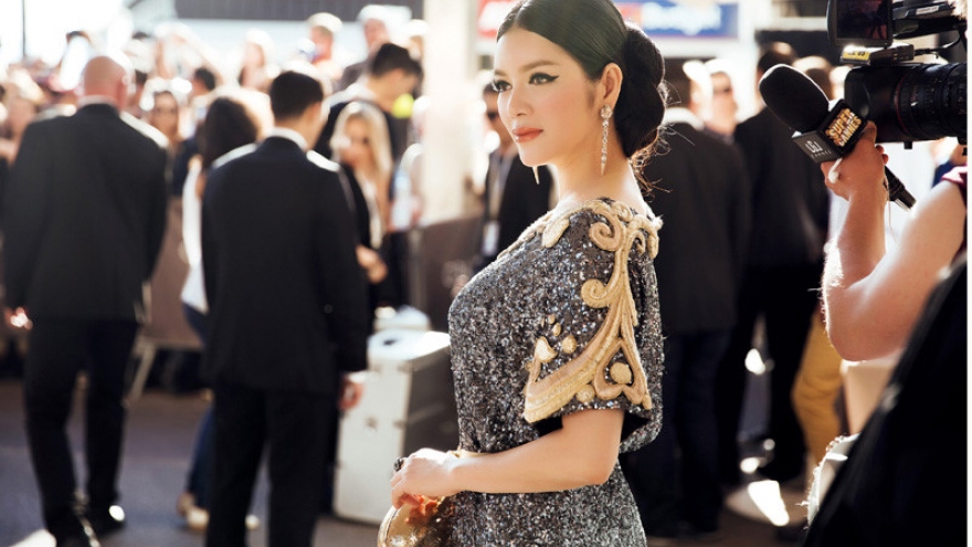 Ly Nha Ky takes her fashion to Cannes Red Carpet