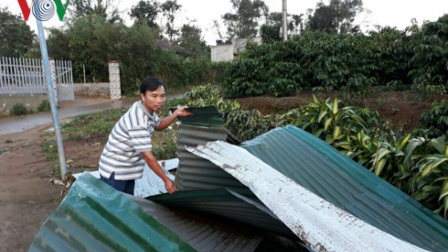 Tornado rips apart 40 buildings in central highlands of Vietnam