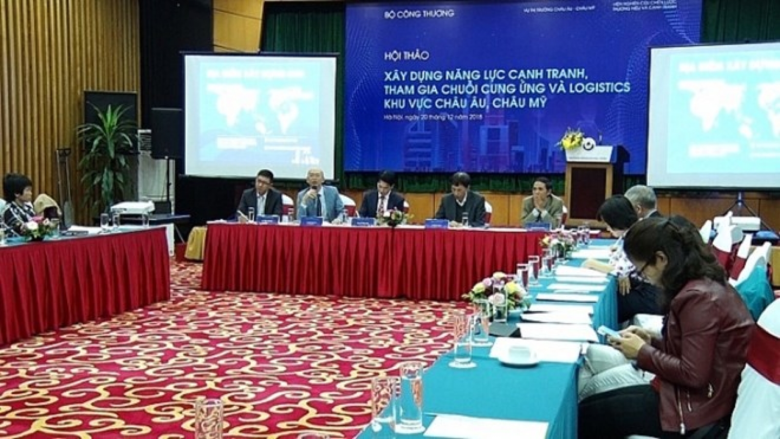 Workshop discusses ways to develop logistics services
