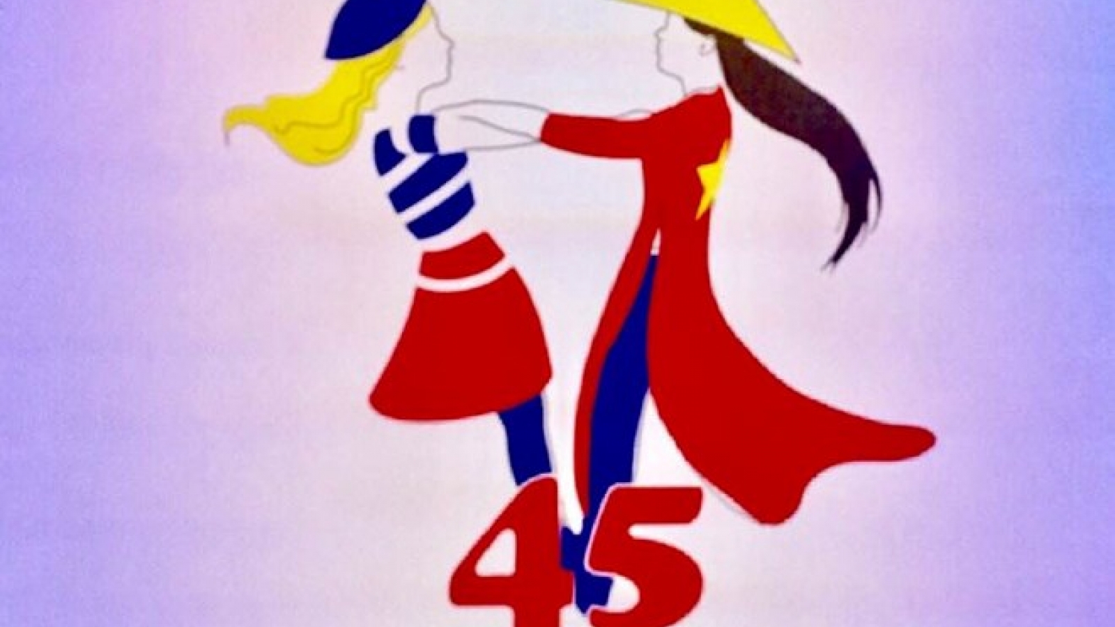 Logo designed to celebrate Vietnam-France diplomatic ties