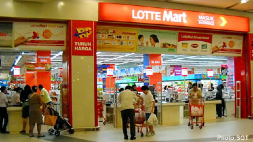 Lotte Mart markets Vietnamese goods in RoK