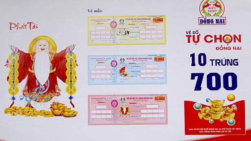 Local lottery firm unveils write-in ticket amid competition from Vietlott