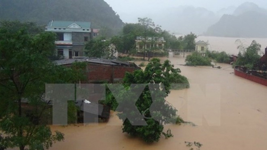 Government gives rice aid to flood-hit central provinces