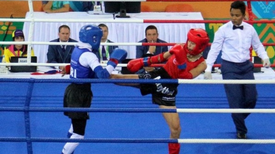 Ly wins muaythai gold at AIMAG