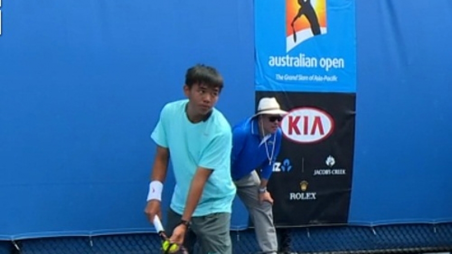 Vietnamese player exits Australian Open