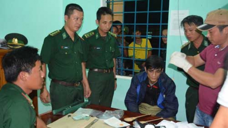 Three Lao drug traffickers arrested in Quang Tri