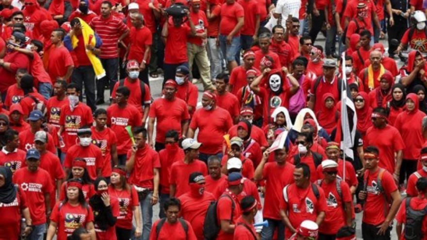 Malaysia: Rally supports government