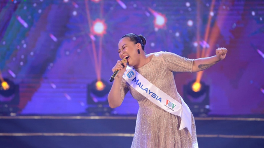 Malaysian singer wins at ASEAN+3 pop singing contest
