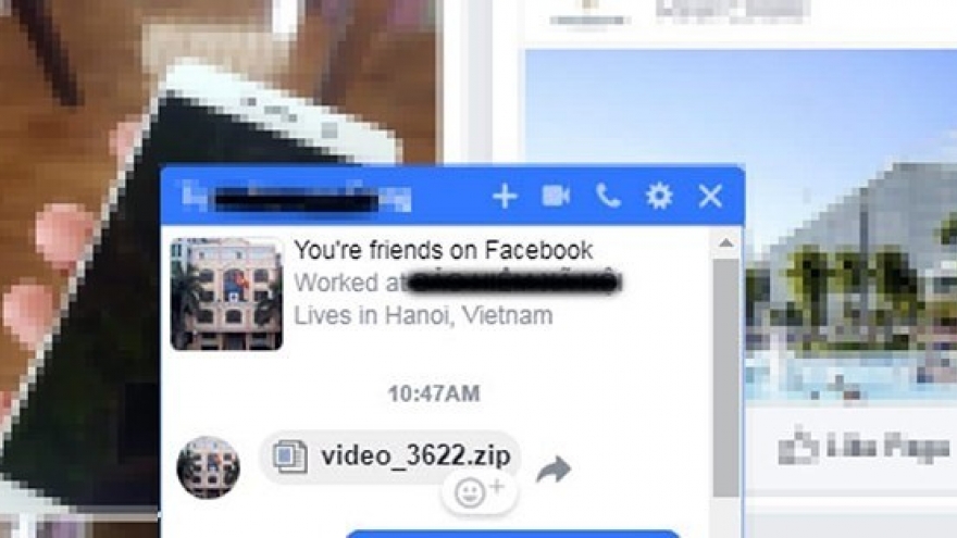 New virus attacks Vietnamese facebookers
