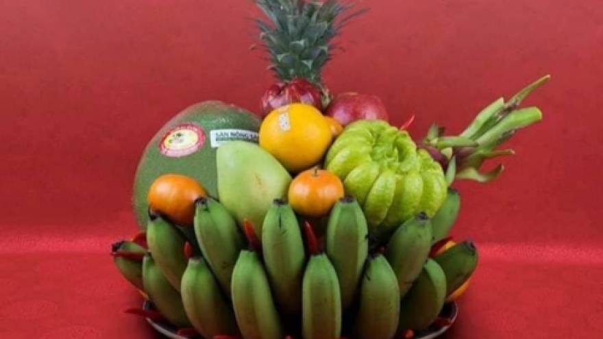 Tet fruit tray, indispensible part of Vietnamese culture