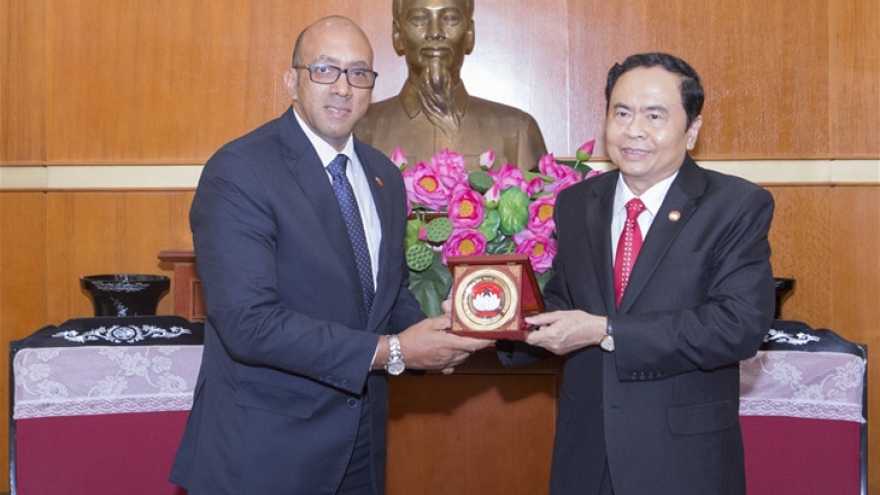VFF President greets Cuban ambassador