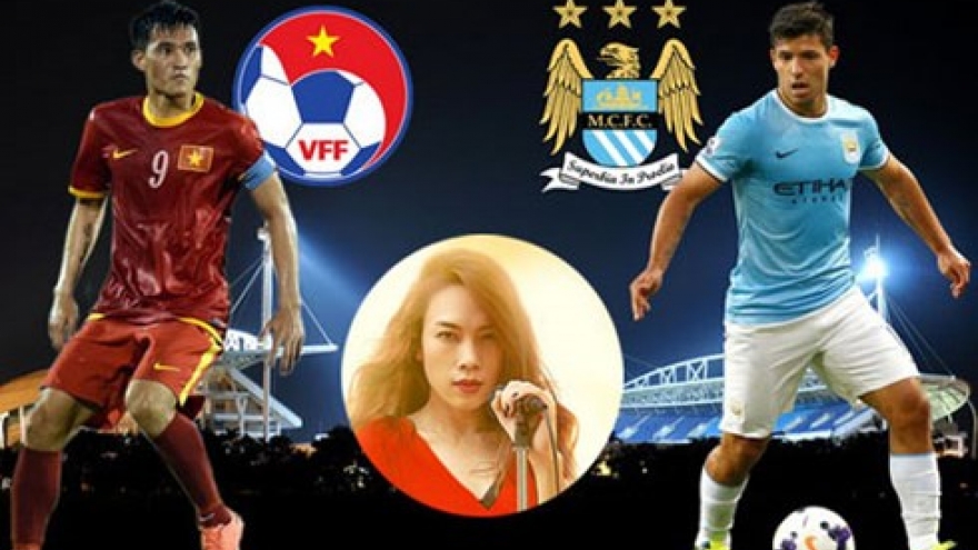 Vietnamese singers to stir up Vietnam-Manchester City friendlies 
