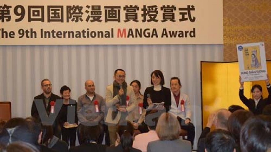 Artists receive silver at Japan’s International Manga Award