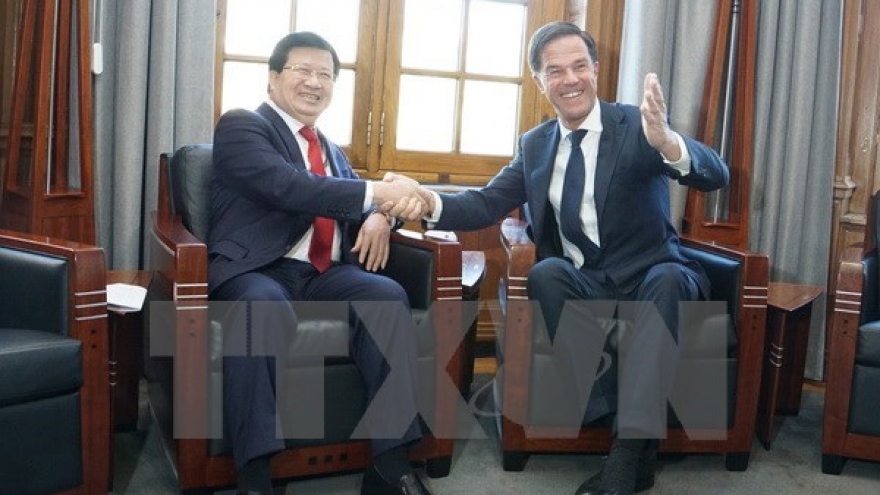 
        Vietnam, Netherlands seek to bolster partnership
                              