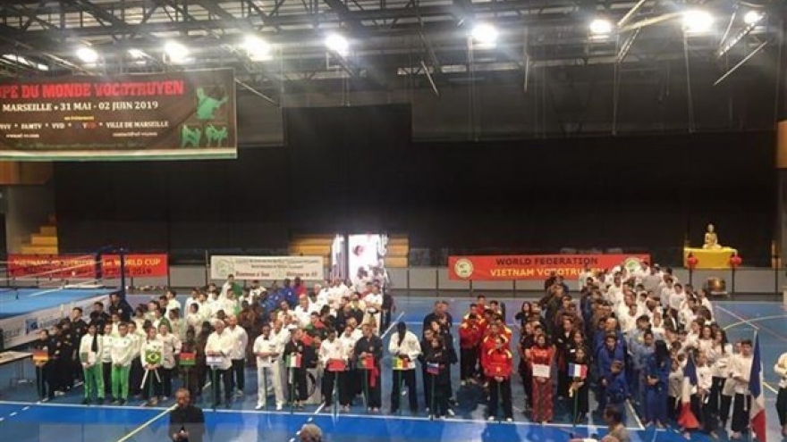 First Vietnamese martial arts world cup held in French city
