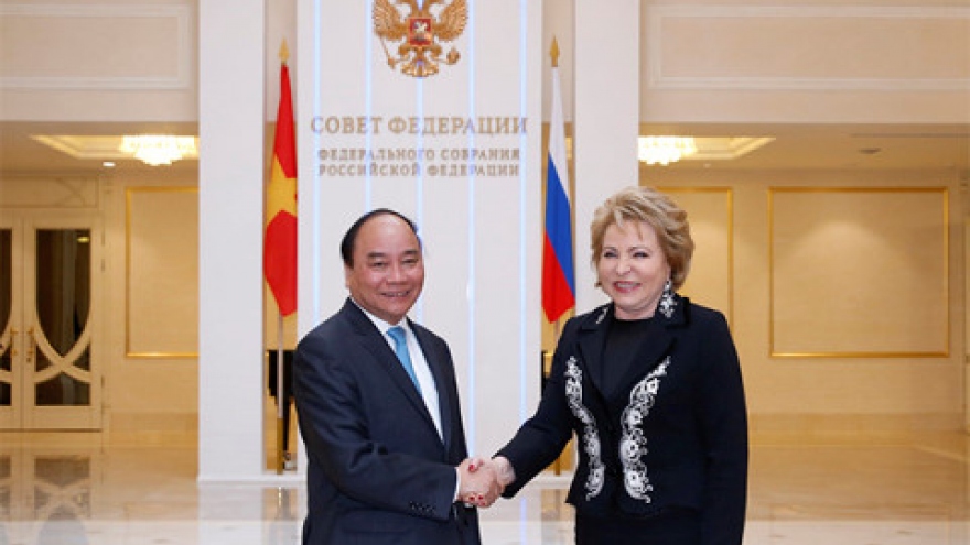 
        Prime Minister urges stronger legislative ties with Russia
                              
