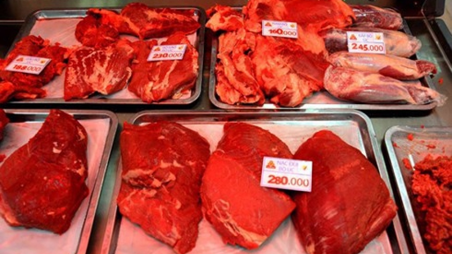 
         Nearly US$500 million spent on importing meat 
                              