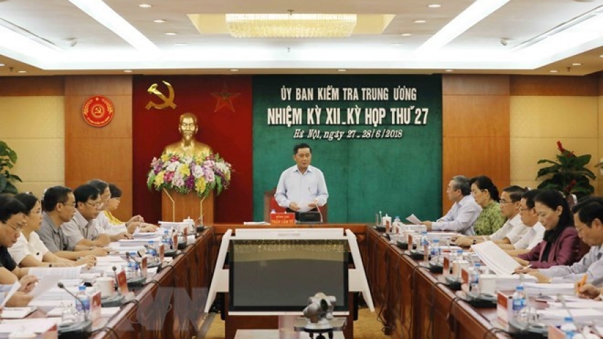 Party's Inspection Commission announces outcomes of 27th session