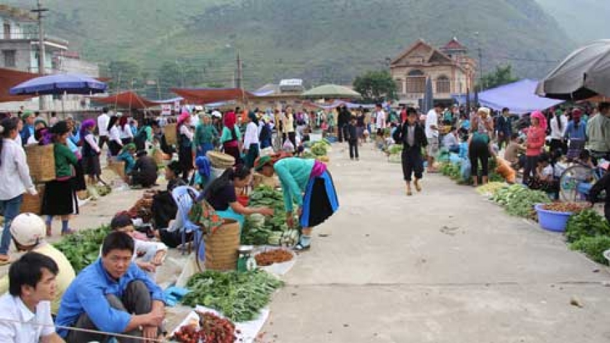 Market sessions in Ha Giang