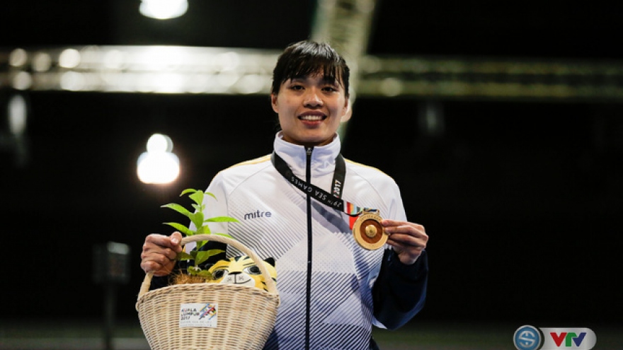 
        SEA Games 29: Nhu Hoa wins historic sabre fencing gold 
                              