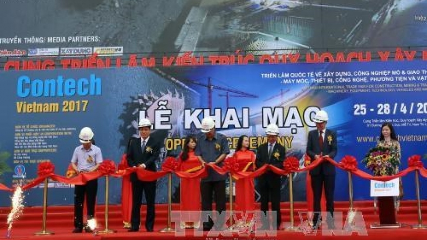 Contech Vietnam 2017 opens, attracts foreign manufacturers