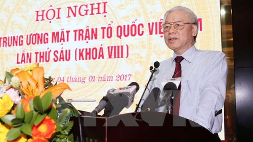 Party chief: VFF needs to urge public involvement in Party building