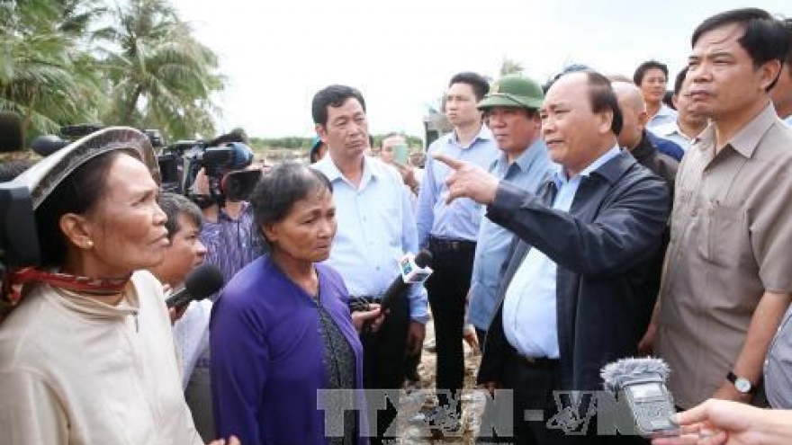 PM visits flood affected residents
