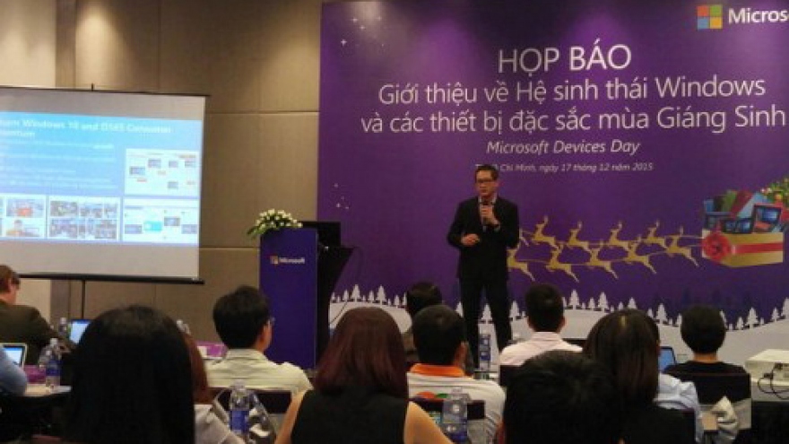 Number of licensed Windows users in Vietnam triples to 30%: Microsoft