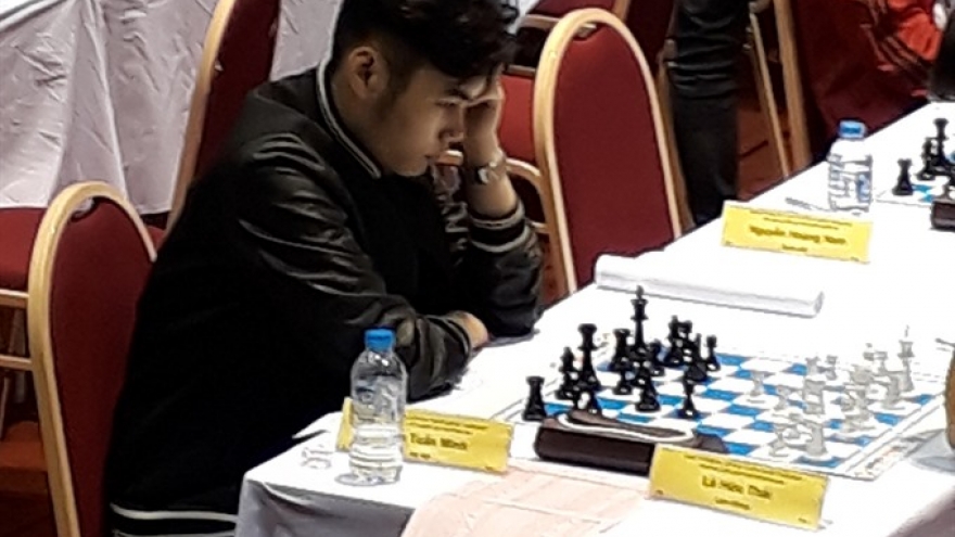 Minh secures gold at Asian junior chess meet