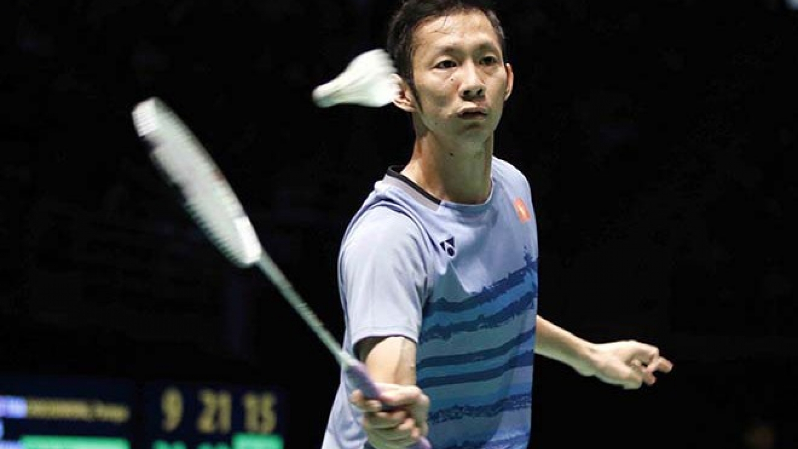 Minh wins first round of international badminton event